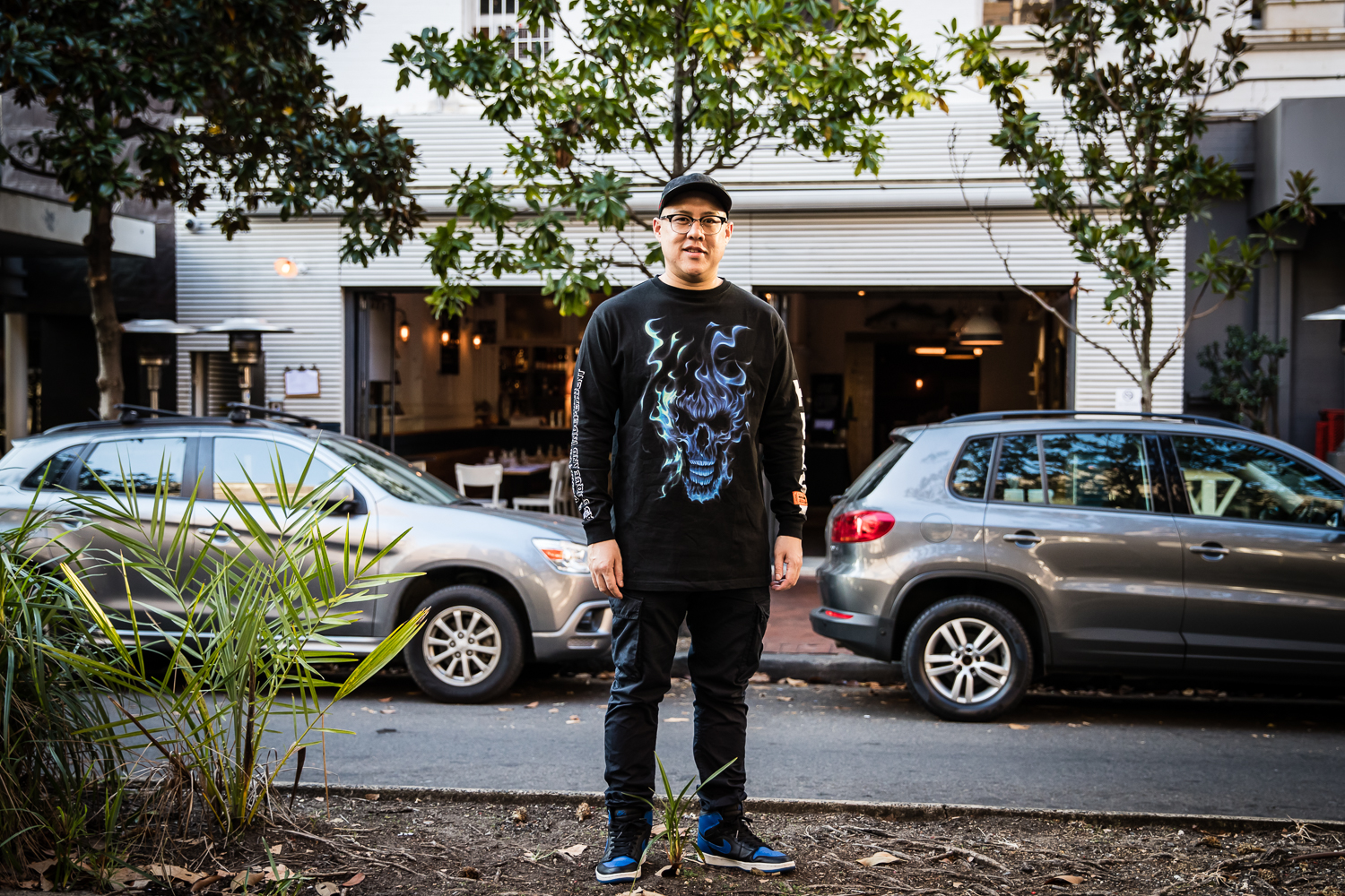 Dan Hong outside Lotus 2.0, Potts Point | Photography by Nikki To